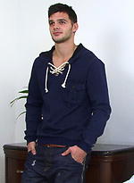 Hunky Straight Footballer Jack Lets a Lad Touch and Wank him off