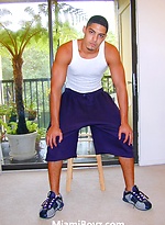 Straight uncut latin boy Edwin