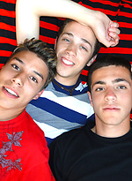 Johnny gets roped into having his ass destroyed by Bradley and Justin