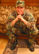 Military czech jacking off
