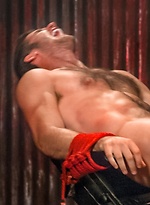 Tristan Phoenix and Jimmy Fanz - bounded, punished and fucked