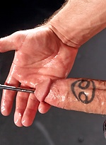 Tony Bishop plays with his cock