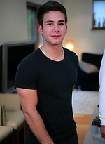 Four Straight Hunky Men - In a Horny Strip and Wanking Session