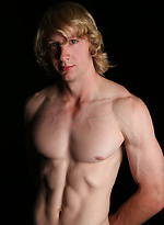 Blond jock Ridge naked