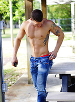 Muscular friends fucking