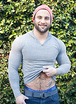 Dex Hammer shows his muscle cock