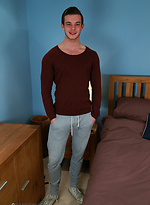 Muscular & tall young straight boy Jake Shows off his ripped body