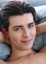 Zachary Daniels jacking off his big uncut dick