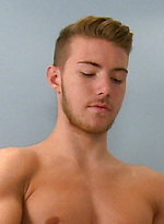 Hung Footballer George Shows his Ripped Body, Huge Cock & Shoots a Mile!