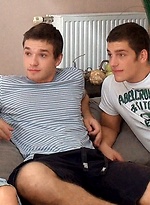 LOVE TRIANGLE: With Mick Lovell, Ariel Vanean and Colin Hewitt