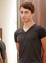 Tommy Hunter strokes his big huge thick cock.