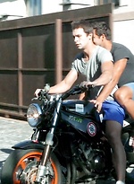 ALL DICKS FOR ROCCO: With Rocco Alfieri, Marc Ruffalo and Tim Campbell