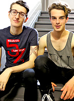 Aussie boys Caleb and Reece hooking up for the first time