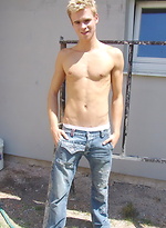 Twink naked outdoors