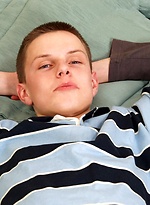 Innocent Boy looks like an angel