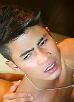 Two hot asian boys swap cum.