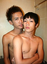 Asian Twinks Ken and Dam in Swim Team Boys