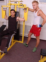 Denis and Luke workout