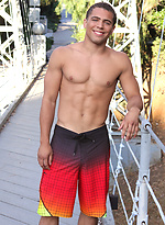 Bernie is in amazing shape from training for fighting competitions