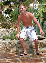 Fit Str8 pup Liam fucks his first man ass and slams his thick & long meat into Kallum!