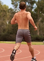 College athlete Colby naked