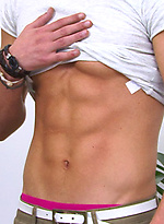 Muscular Straight Young Pup Josh Peter\'s gets his Big Uncut Cock Massaged!