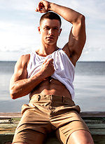 Michael Lucas and Max Arion double-team Ruslan Angelo
