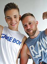 Billy Bones intense sex session with Connor Peters