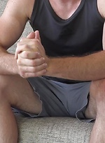 Former 90lb WEAKLING makes huge GYM GAINS and JERKS OFF for us.