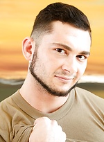 Gay brunette hottie Johnny Riley gets his asshole stretched out by Damien Hyde