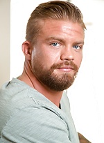 Inked gay lads Johnny Hill & Donovan Wilde strip & have protected anal sex