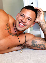 Latino Lover Tony Romero Jerks His Fat Cock