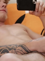 Young Harlow's Hot Debut! Nervous but Blows A Massive Load!