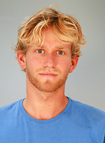 Athletic Blond Surfer Sam Shows his Hairy Body & Big Uncut Cock!