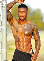 Juicy New Stud Calvin Beckham Shows Off His Favorite Muscle!