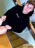 Young Straight Stud gets Wanked & Walks around with a Big Hard Uncut Erection & Cums Loads!