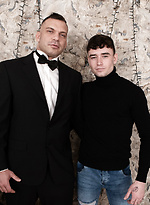 Hot hunk Denny Chris licks twink Lucas's asshole and fucks him bareback